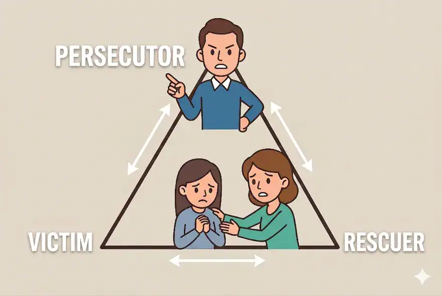 Featured image for “Beware of the dreaded drama triangle”