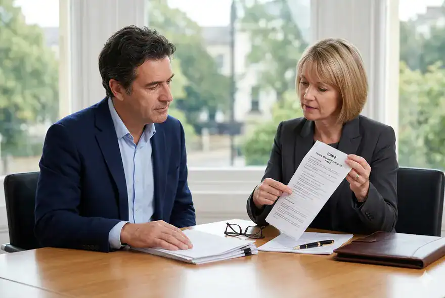 Featured image for “Form B in Divorce”